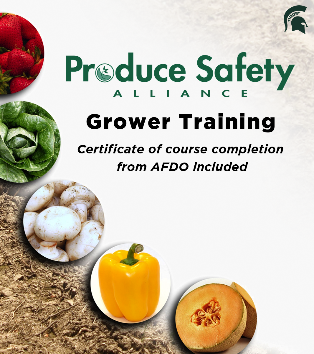 Produce Safety Alliance Grower Training Graphic